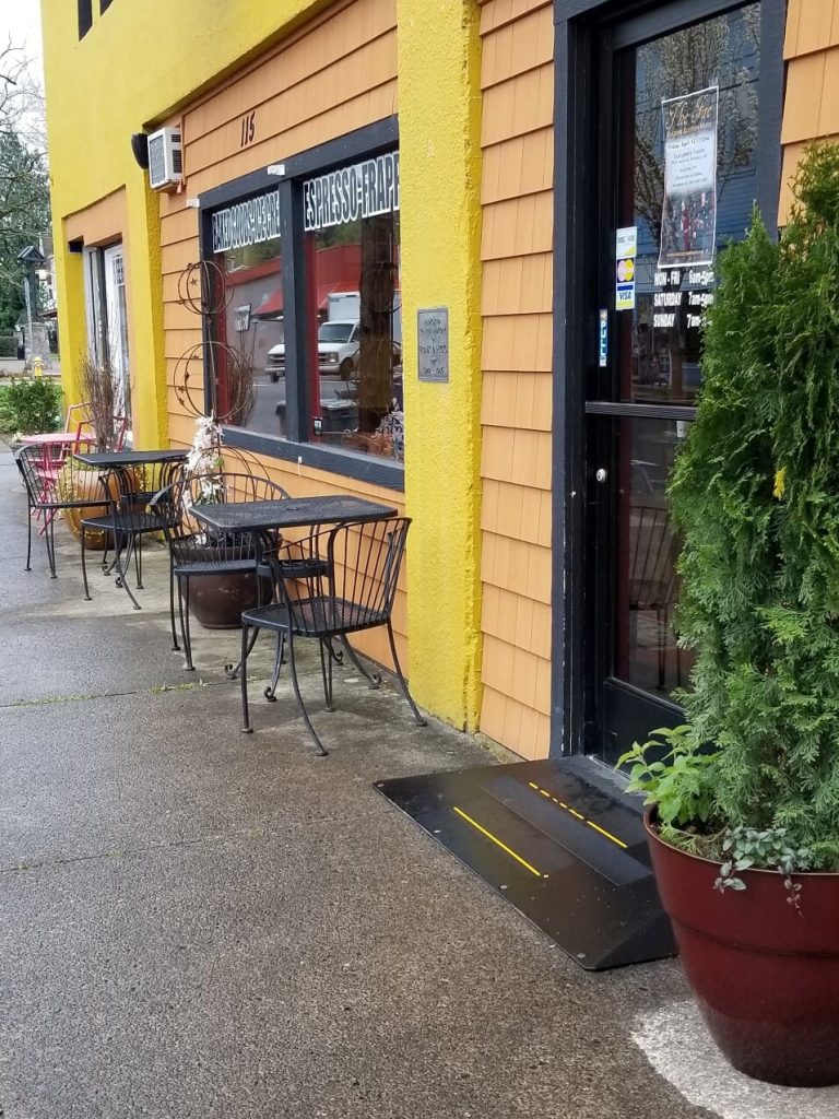 Sidewalk Old Theater